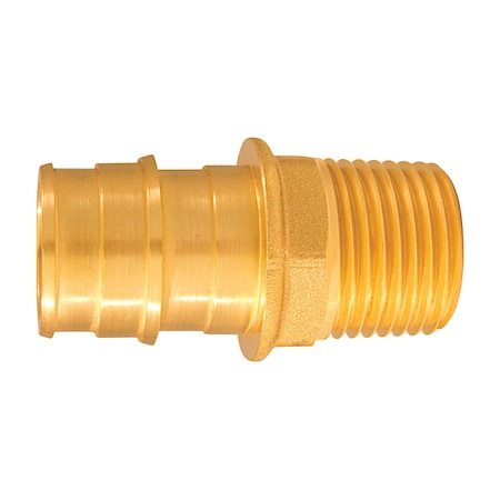 Apollo Apollo Expansion PEX / Pex A 3/4 in. Expansion PEX in to X 1/2 in. D MPT Brass Male Adapter EPXMA3412